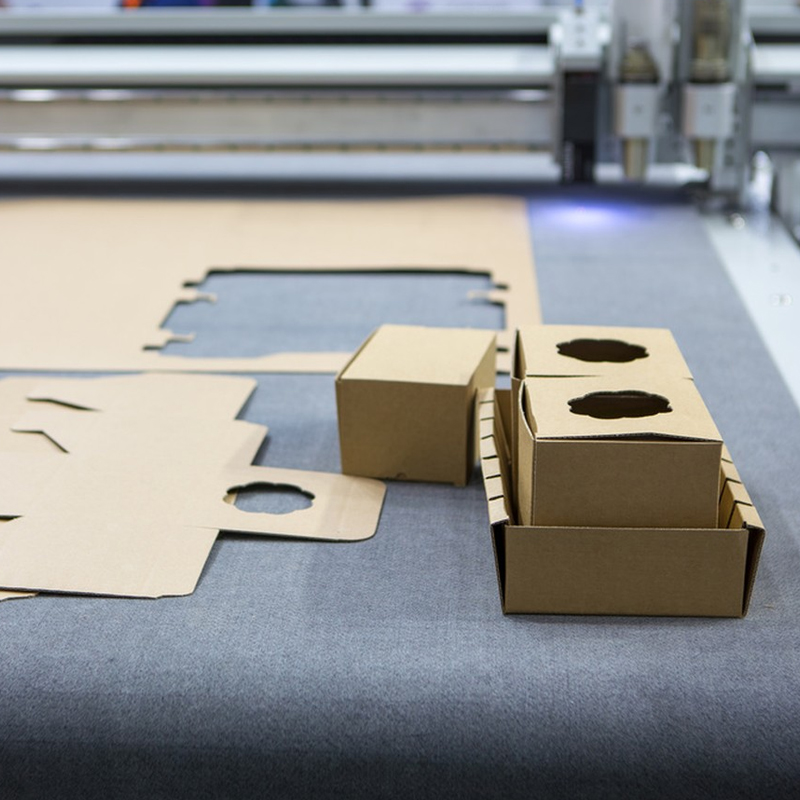 Cardboard cutting&application