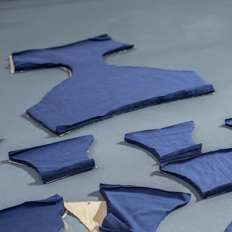 Fabric cutting&application