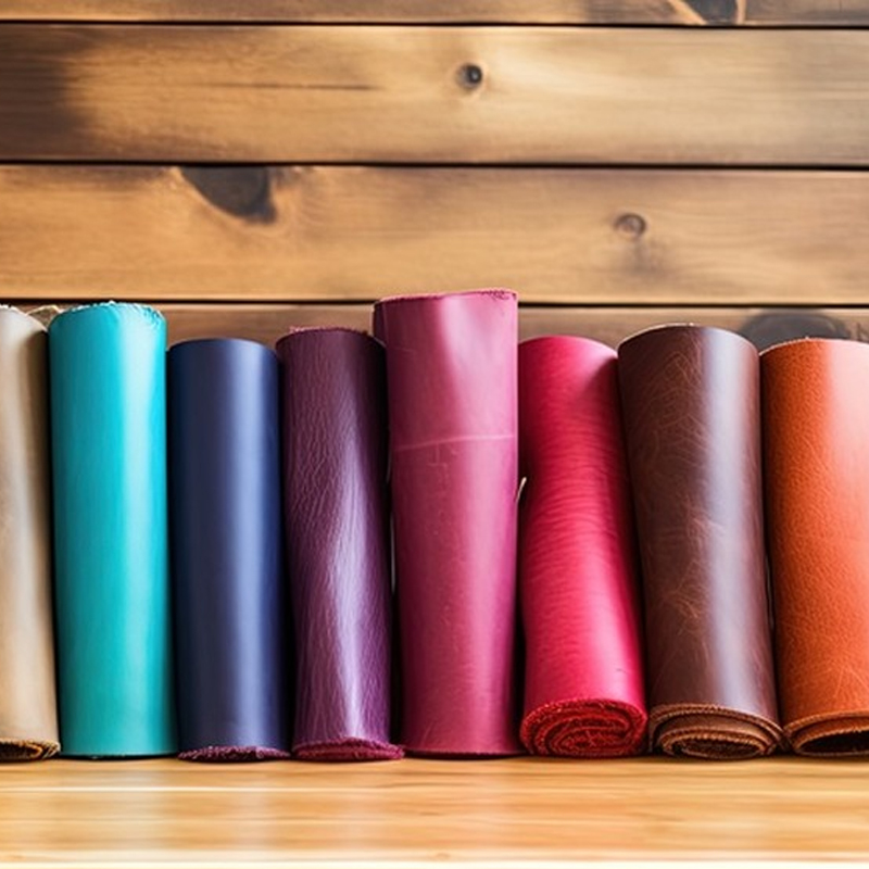 Leather cutting&application