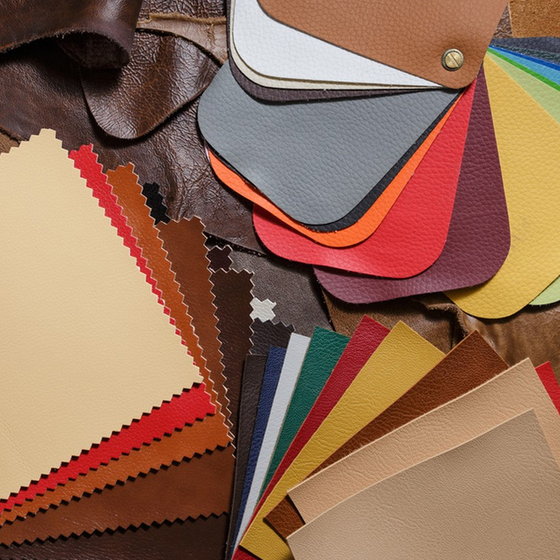 Leather cutting&application