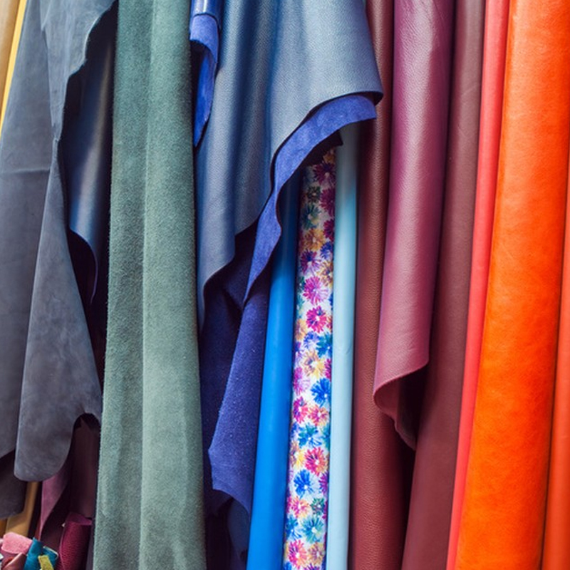 Leather cutting&application