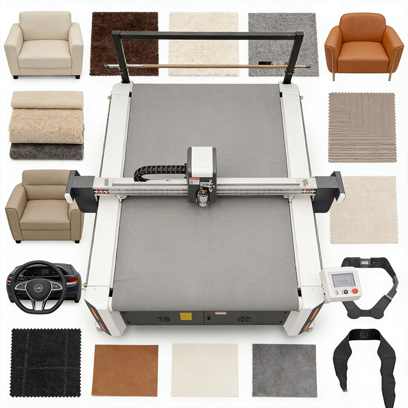 Leather Industry Cutting Machine